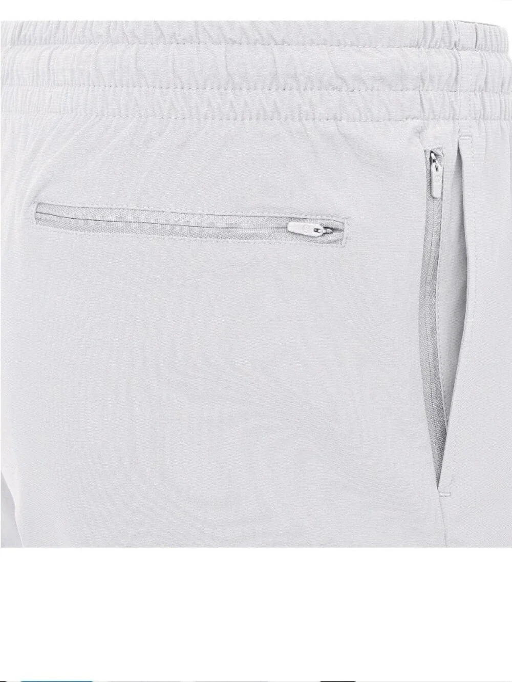 Outdoor Voices Men's HiFlex Shorts Light Grey Size Large NWT